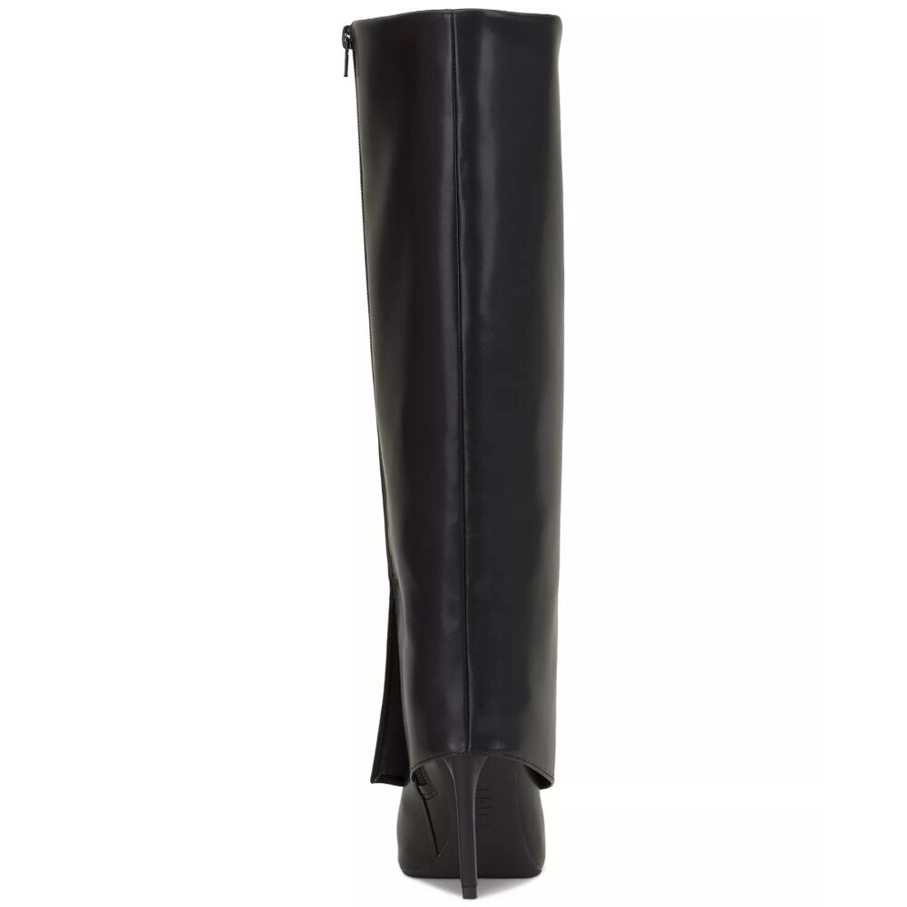 I.N.C. International Concepts Womens Fold Over Cuffed Boots Black Size 5.5M NIB - Picture 4 of 5